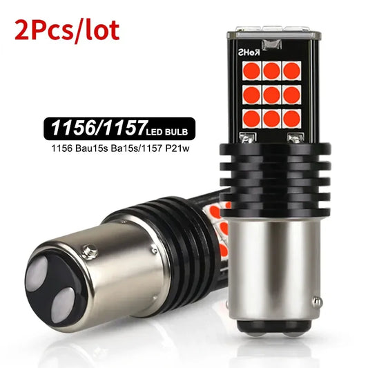 1156/1157 LED Birne P21w Bau15s 2er Set – SwissGlanzGarage Autopflege Schweiz