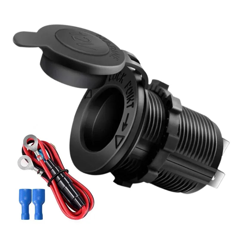 Auto Cigarette Lighter Socket 12V-24V Wasserdicht Plug – SwissGlanzGarage Autopflege Schweiz