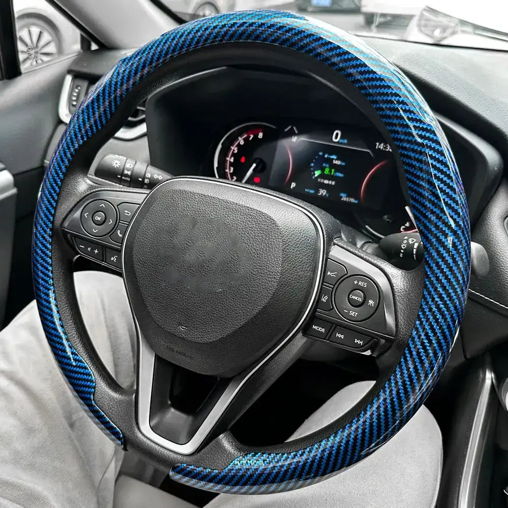 Universal Carbon Lenkradbezug – SwissGlanzGarage Autopflege Schweiz