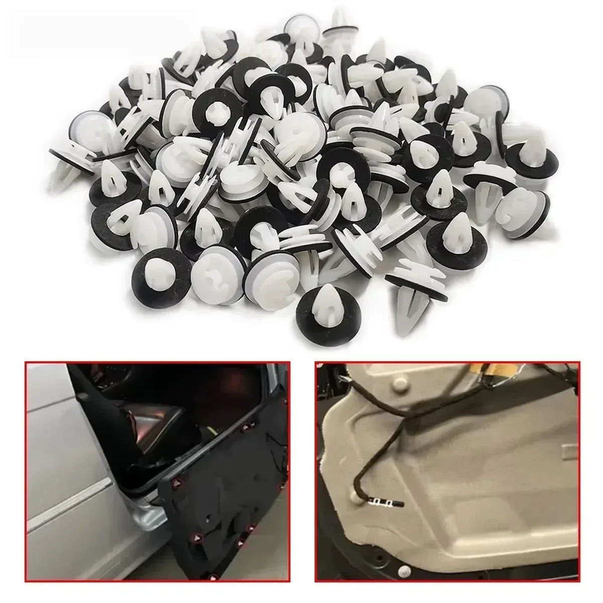 Türverkleidung Clips Set 20/50 Stück – SwissGlanzGarage Autopflege Schweiz