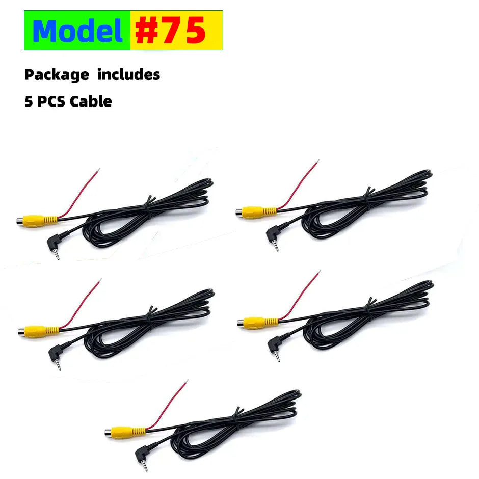 Rückfahrkamera Anschlusskabel RCA auf 2.5mm AV