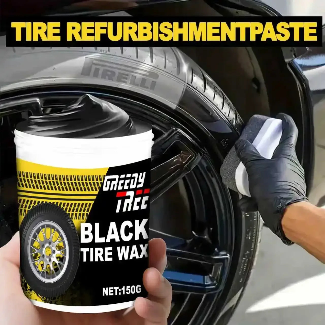 Reifenpflege-Paste mit UV-Schutz – SwissGlanzGarage Autopflege Schweiz