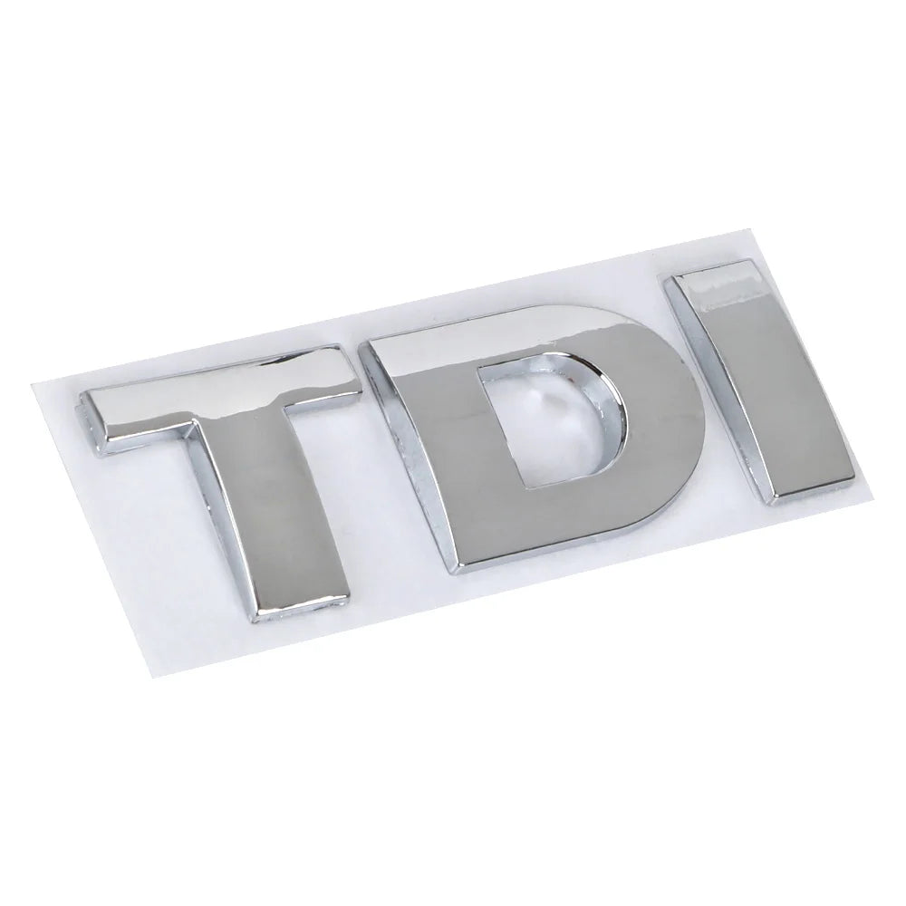 Turbo 3D Emblem Auto Aufkleber – aus Metall