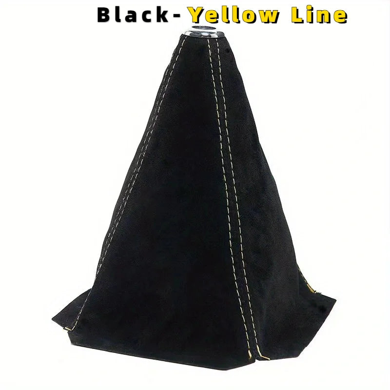 Schaltknauf Manschette Wildleder-Optik