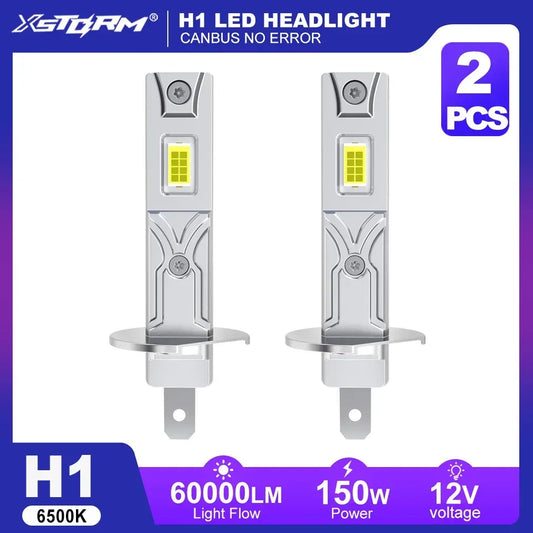 XSTORM H1 LED Scheinwerfer 60000LM 150W – SwissGlanzGarage Autopflege Schweiz