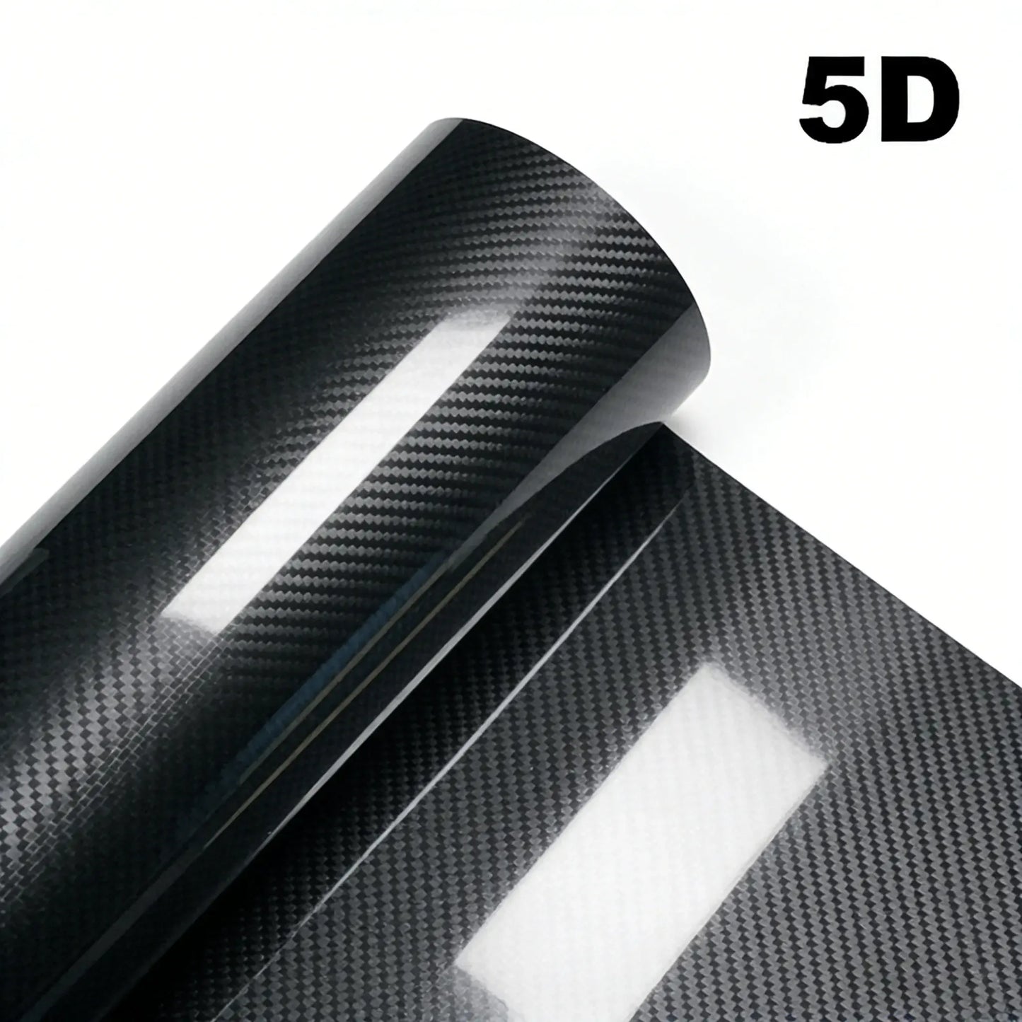 5D Carbon Fiber Folie Schwarz 1-6m – SwissGlanzGarage Autopflege Schweiz