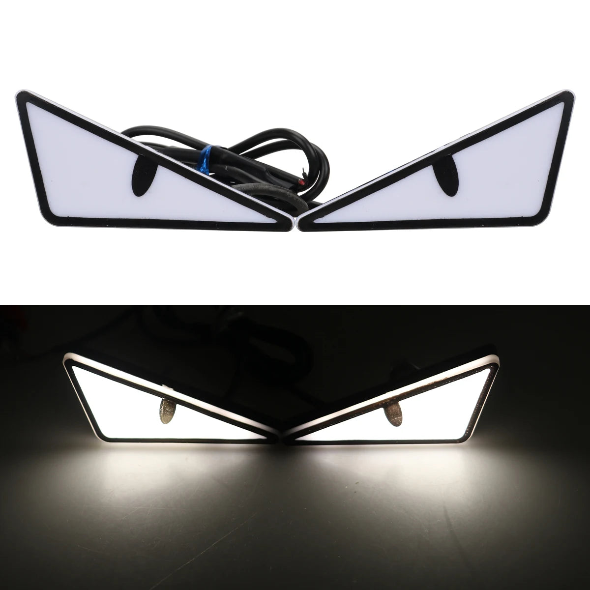 Universal LED Teufelsaugen Auto Motorrad Licht