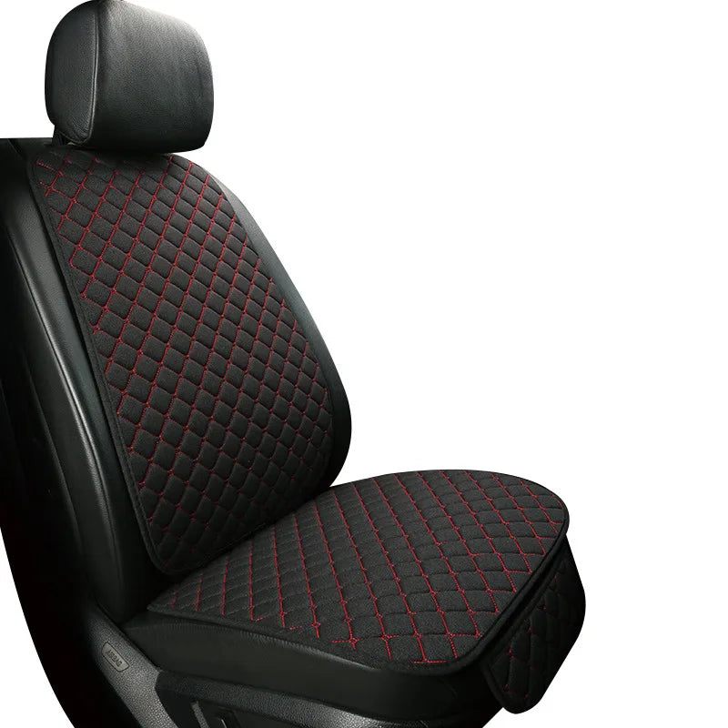 Universal Auto-Sitzauflage Leinen Schwarz