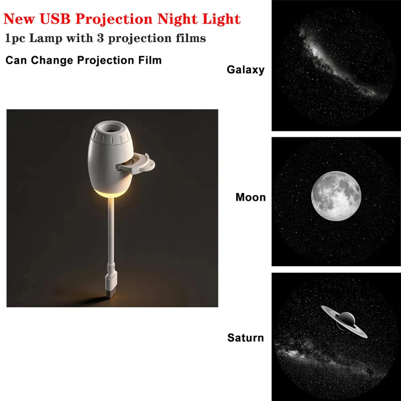 USB LED Sternenhimmel Projektor Galaxy-Lampe