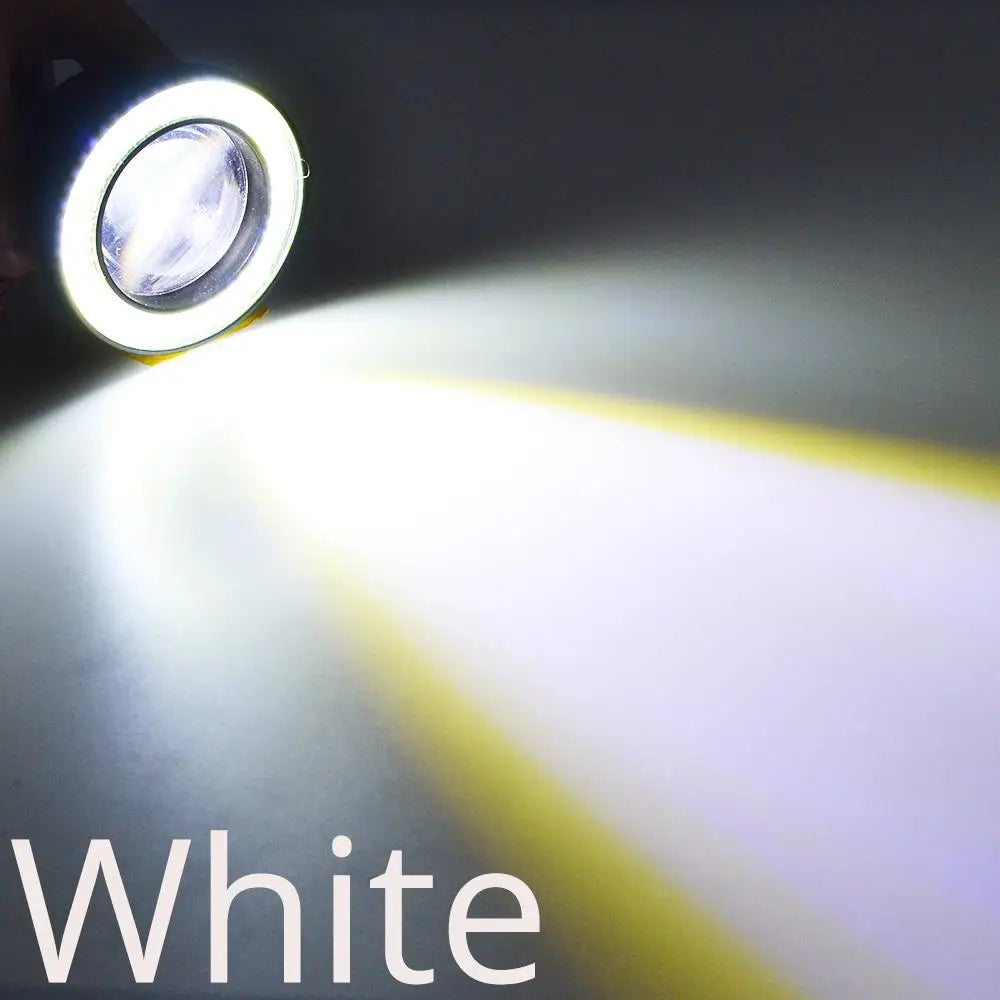 2X Auto DRL LED Scheinwerfer Angel Eyes