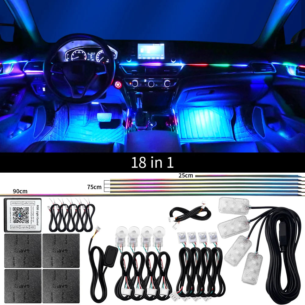 Kabellose LED Stroboskoplichter 8 Farben