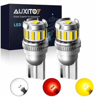 T10 W5W LED Birnen Rot & Gelb – SwissGlanzGarage Autopflege Schweiz