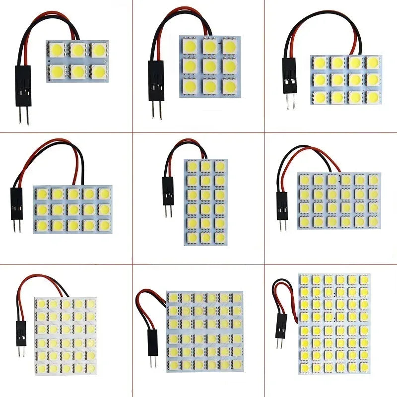 T10 6/12/15/24/36/48 SMD 5050 LED Auto Panel Licht – SwissGlanzGarage Autopflege Schweiz
