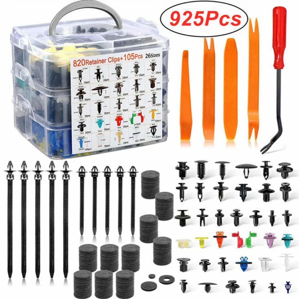 820 Teile Auto Retainer Clips Set