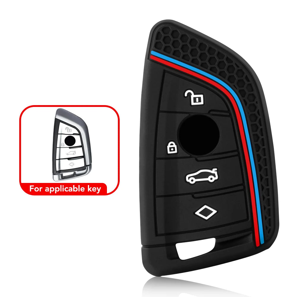Silicone Schlüsselhülle für BMW 1 3 4 5 6 7 Serie