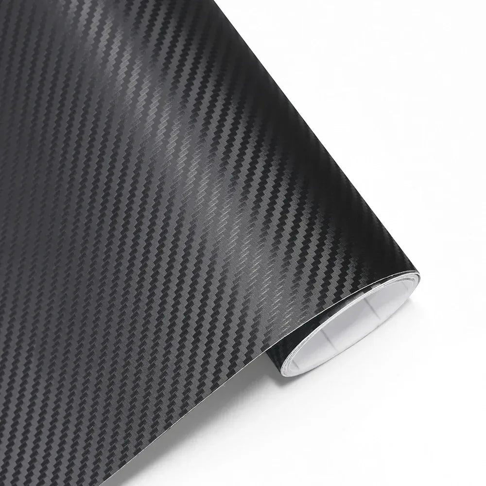 3D Carbon Fiber Schwarz Folie – SwissGlanzGarage Autopflege Schweiz