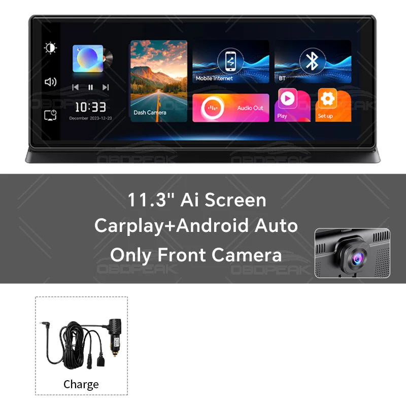 K2 Pro 11.3" Dash Cam 4K Kamera