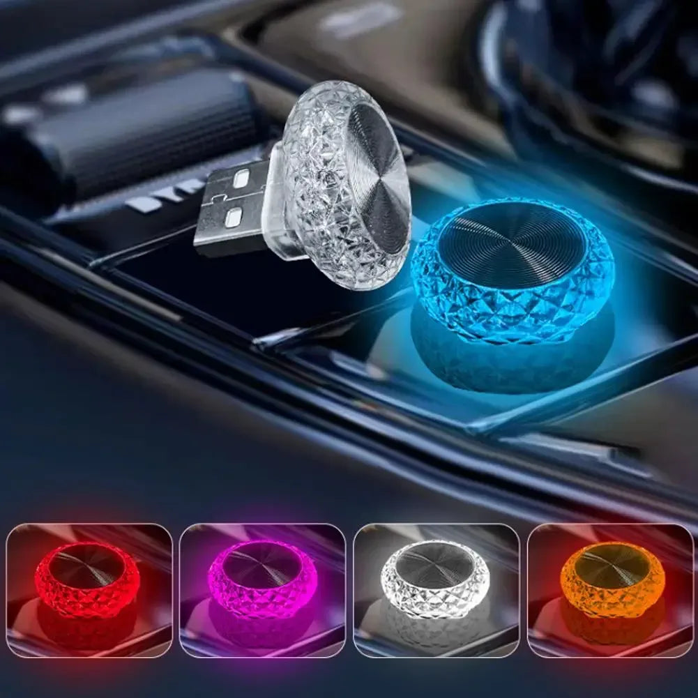 USB LED Ambientebeleuchtung Auto – SwissGlanzGarage Autopflege Schweiz
