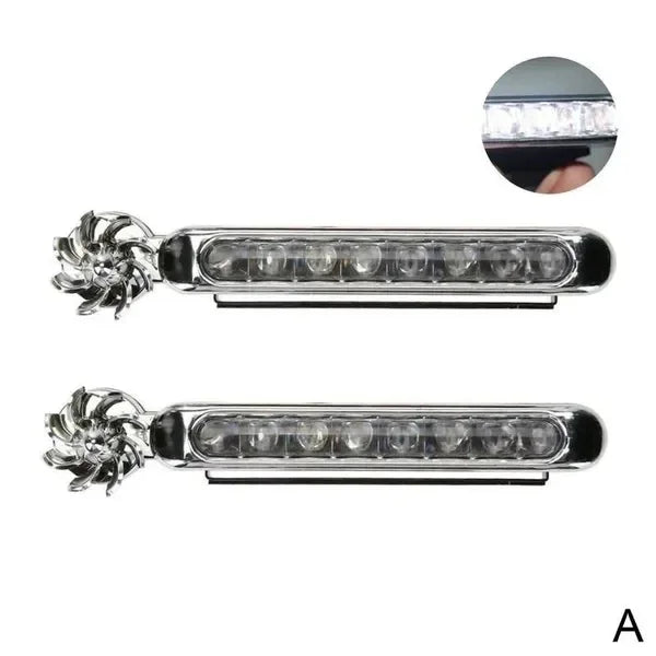 Windbetriebene LED Tagfahrlichter 2er Set