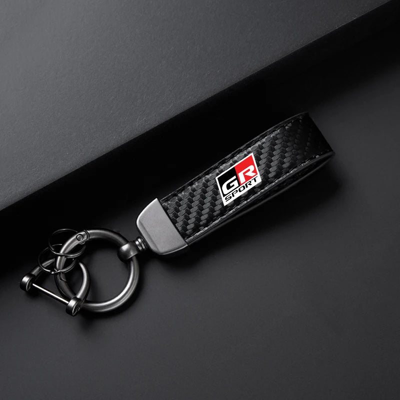 Auto-Leder Schlüsselanhänger GR Sport Gazoo Racing