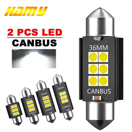 600LM C10W C5W LED Birne 36mm CANBUS – SwissGlanzGarage Autopflege Schweiz