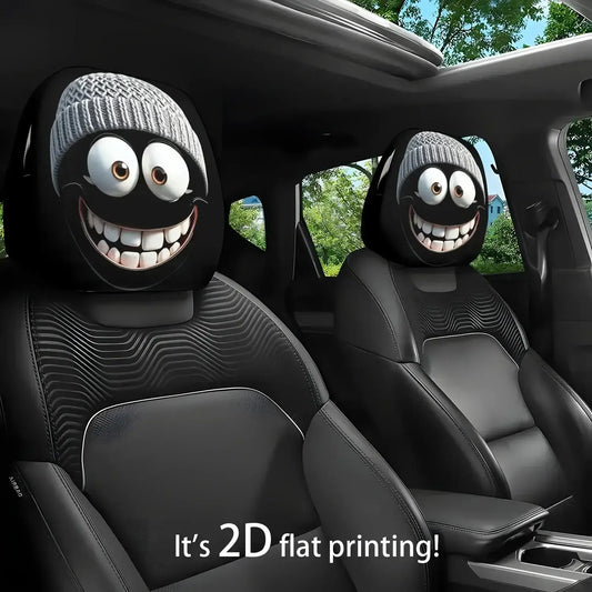 Kopfkissenbezug mit Cartoon-Motiv – SwissGlanzGarage Autopflege Schweiz