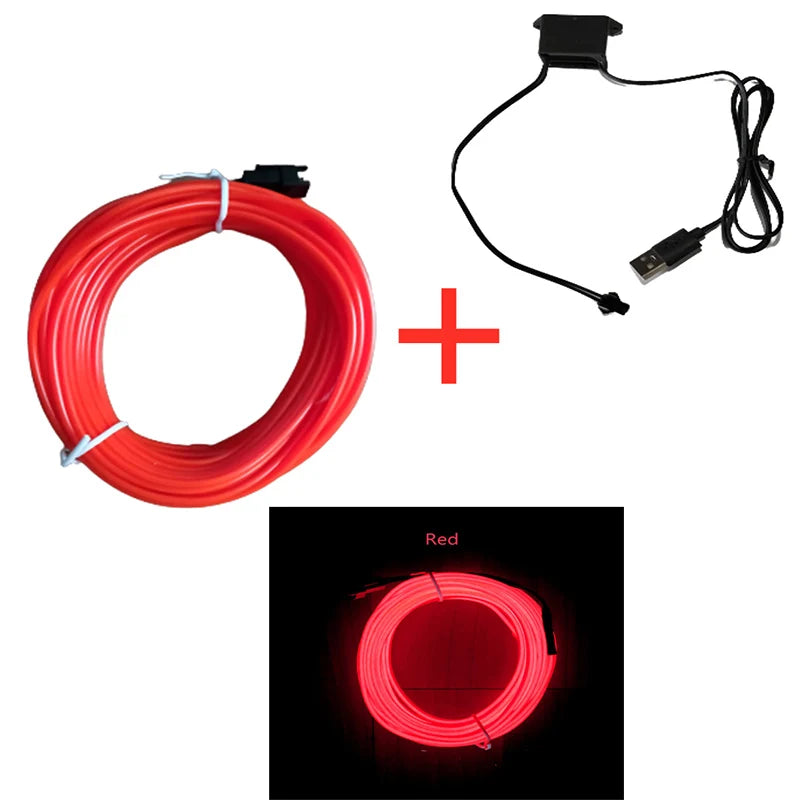 LED-Innenraum-Ambienteleuchten-Set