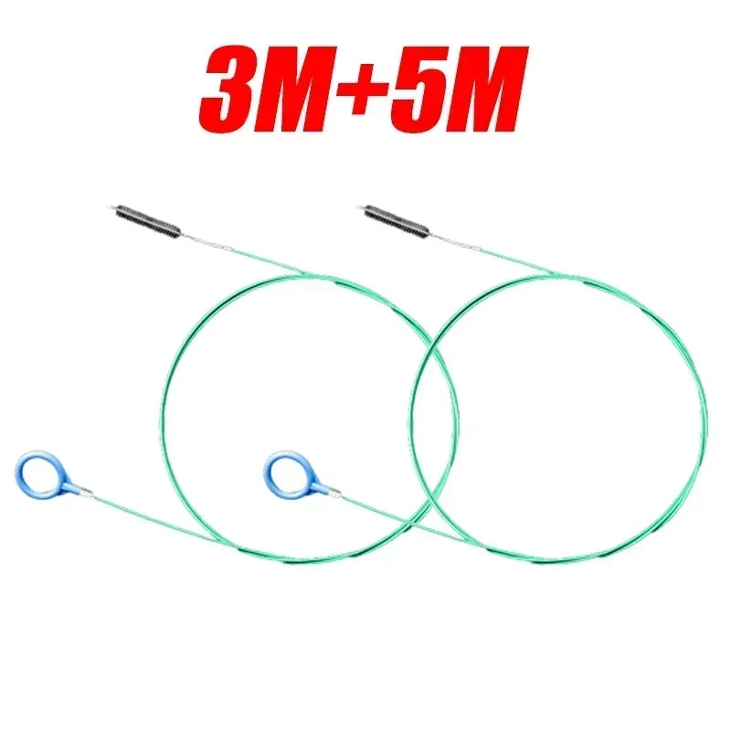 Flexible Abflussreinigungsbürste 3/5m