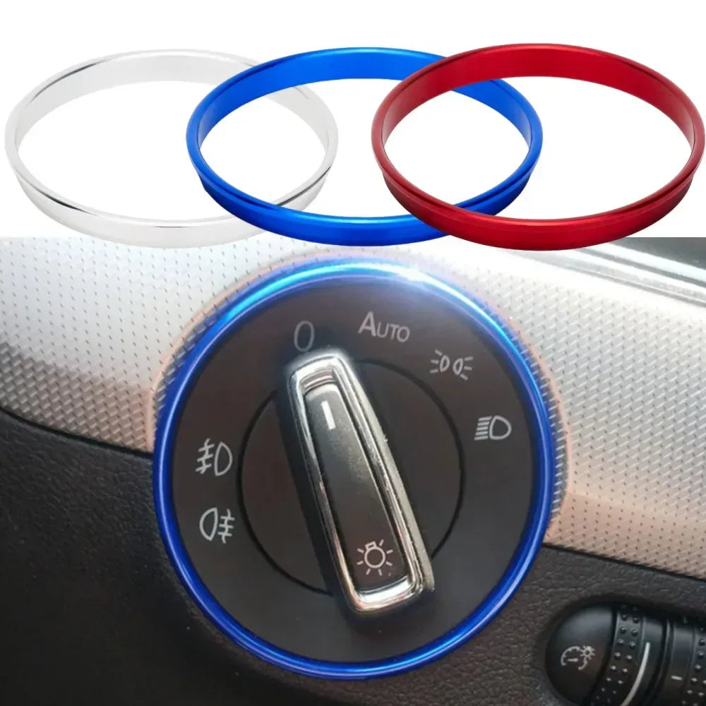 Scheinwerfer-Schalter-Ring Aufkleber Set – SwissGlanzGarage Autopflege Schweiz