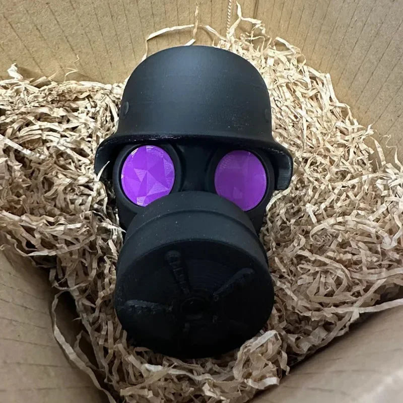 Anhängerkupplung Abdeckung Gasmasken-Helm