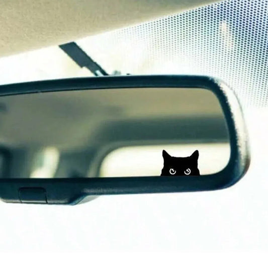 Katze Peeker Auto-Aufkleber – SwissGlanzGarage Autopflege Schweiz
