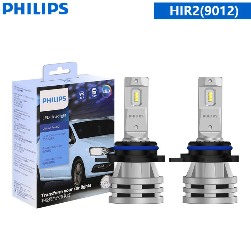 Philips LED Scheinwerfer H1 H3 H4 H7 H11 Ultinon Pro3101