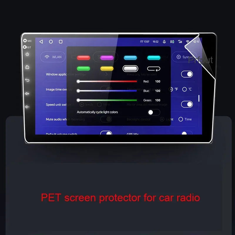 9" PET Schutzfolie für TEYES CC2 CC2L Spro 2 DIN – SwissGlanzGarage Autopflege Schweiz