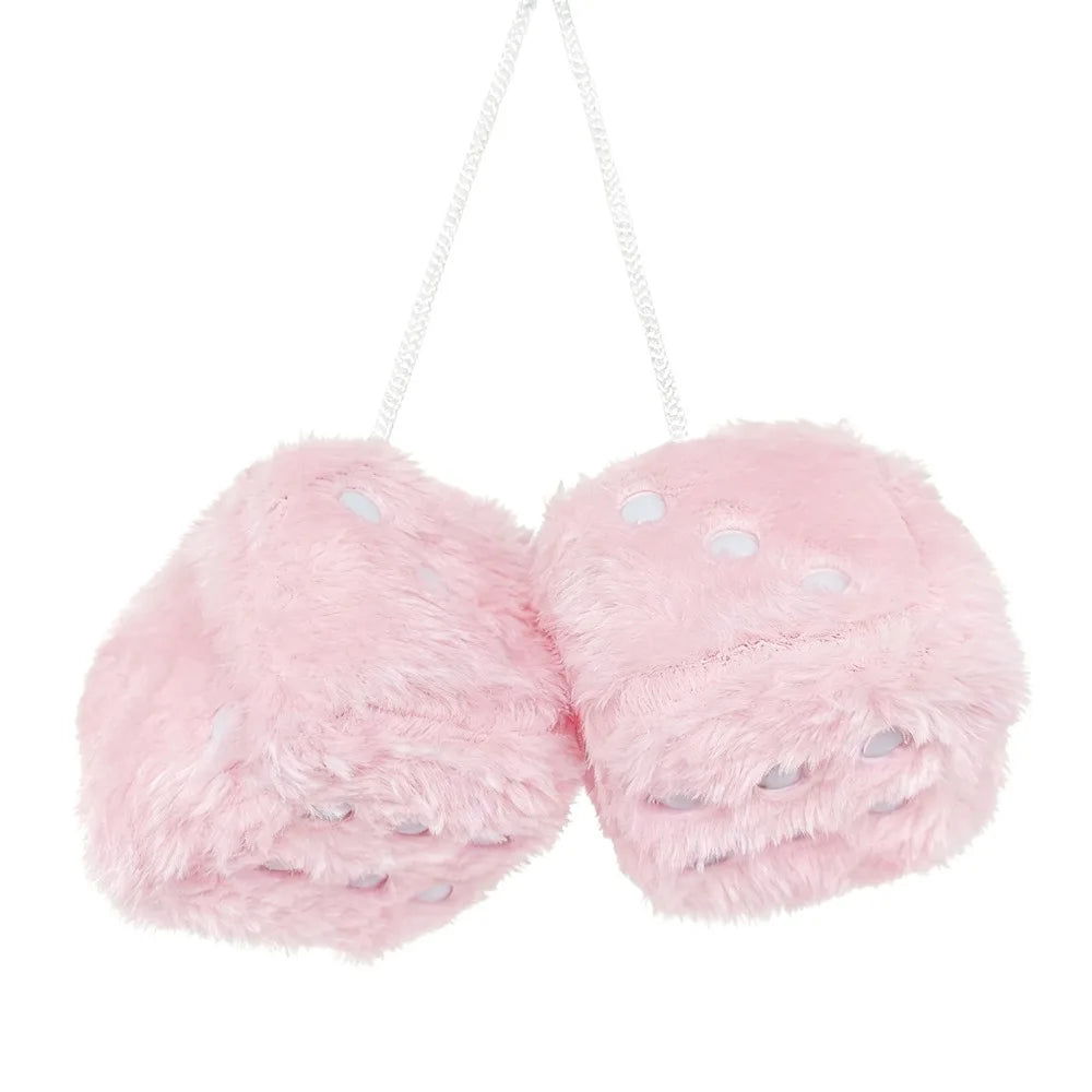 Fuzzy Velvet Rückspiegel-Dekoration Würfel-Set