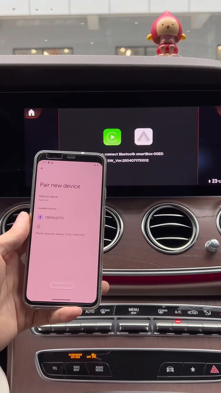 XUDA 2 in 1 CarPlay & Android Auto Adapter – mit kabellosem