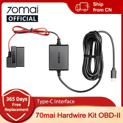 70mai Hardwire Kit OBD-II Type-C – SwissGlanzGarage Autopflege Schweiz