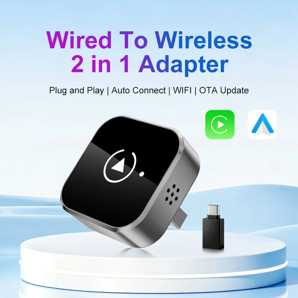 2in1 CarPlay/Android Auto Adapter