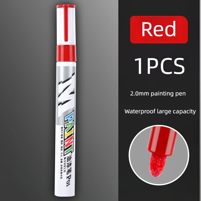 Wasserfester Reifen-Lackstift für präzises Design