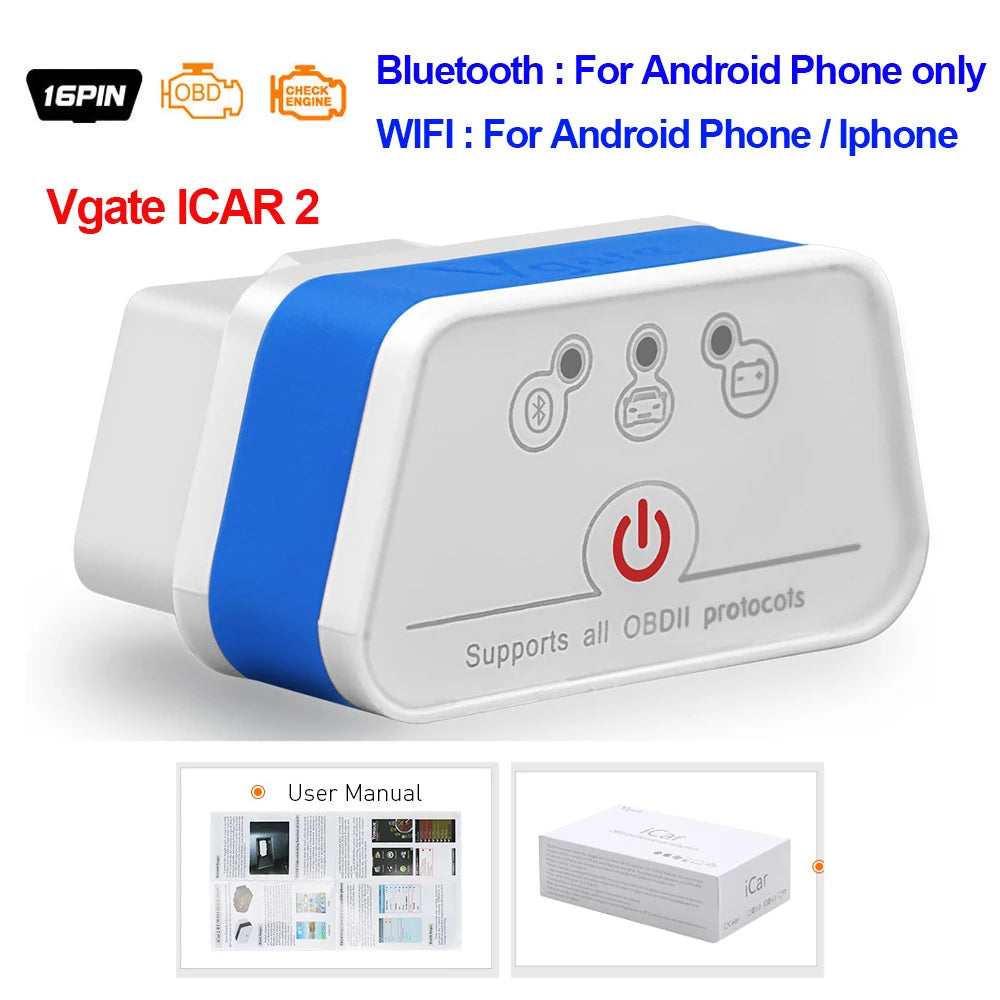 Vgate ICar2 OBD2 Bluetooth Scanner