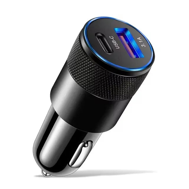 66W USB-C Auto-Ladegerät mit 3.1A