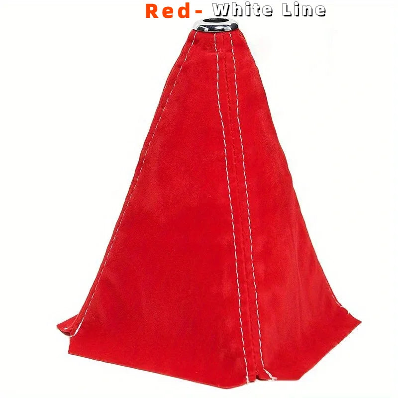 Schaltknauf Manschette Wildleder-Optik