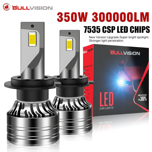 Bullvision LED Scheinwerfer H7 H4 H1 9006 9005 9008 – SwissGlanzGarage Autopflege Schweiz