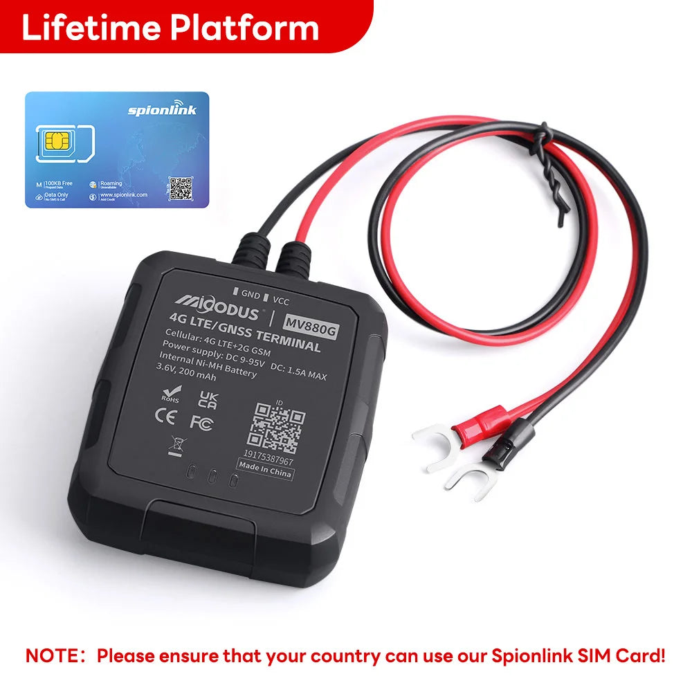 IP67 Wasserfester GPS Tracker 4G