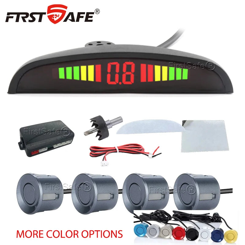 FirstSafe Parksensor-Set 4 Sensoren 22mm