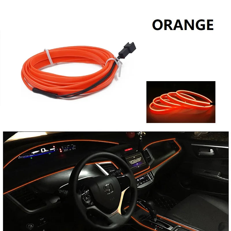 Neon LED Innenraumbeleuchtung Streifen 10m