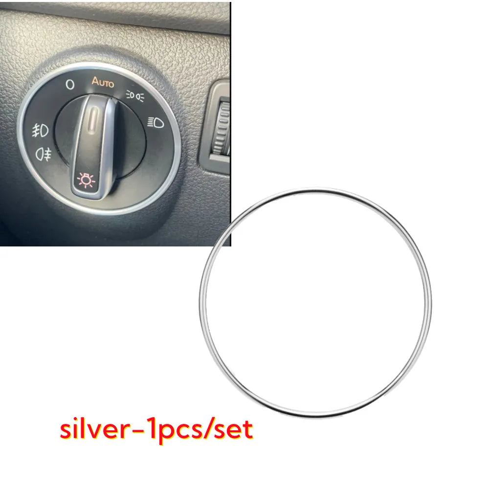 Scheinwerfer-Schalter-Ring Aufkleber Set