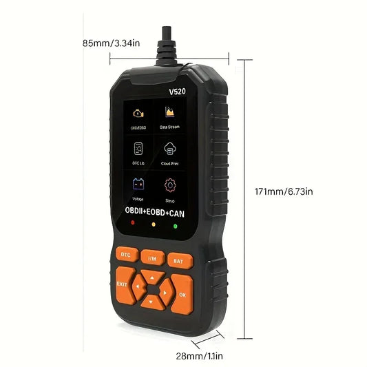 V520 OBDII/EOBD Auto-Diagnosegerät – SwissGlanzGarage Autopflege Schweiz