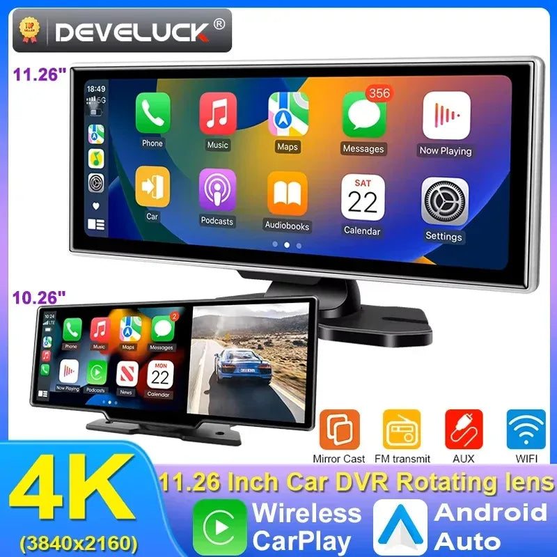 11.26 Zoll Dash Cam 4K Auto DVR – SwissGlanzGarage Autopflege Schweiz