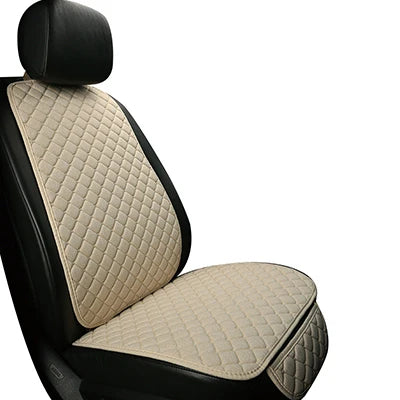 Universal Auto-Sitzauflage Leinen Schwarz