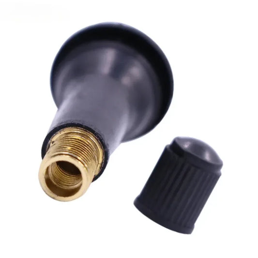 TR414 Ventil für Tubeless Reifen mit Kappe – SwissGlanzGarage Autopflege Schweiz